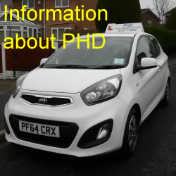 Information About PHD driving scool